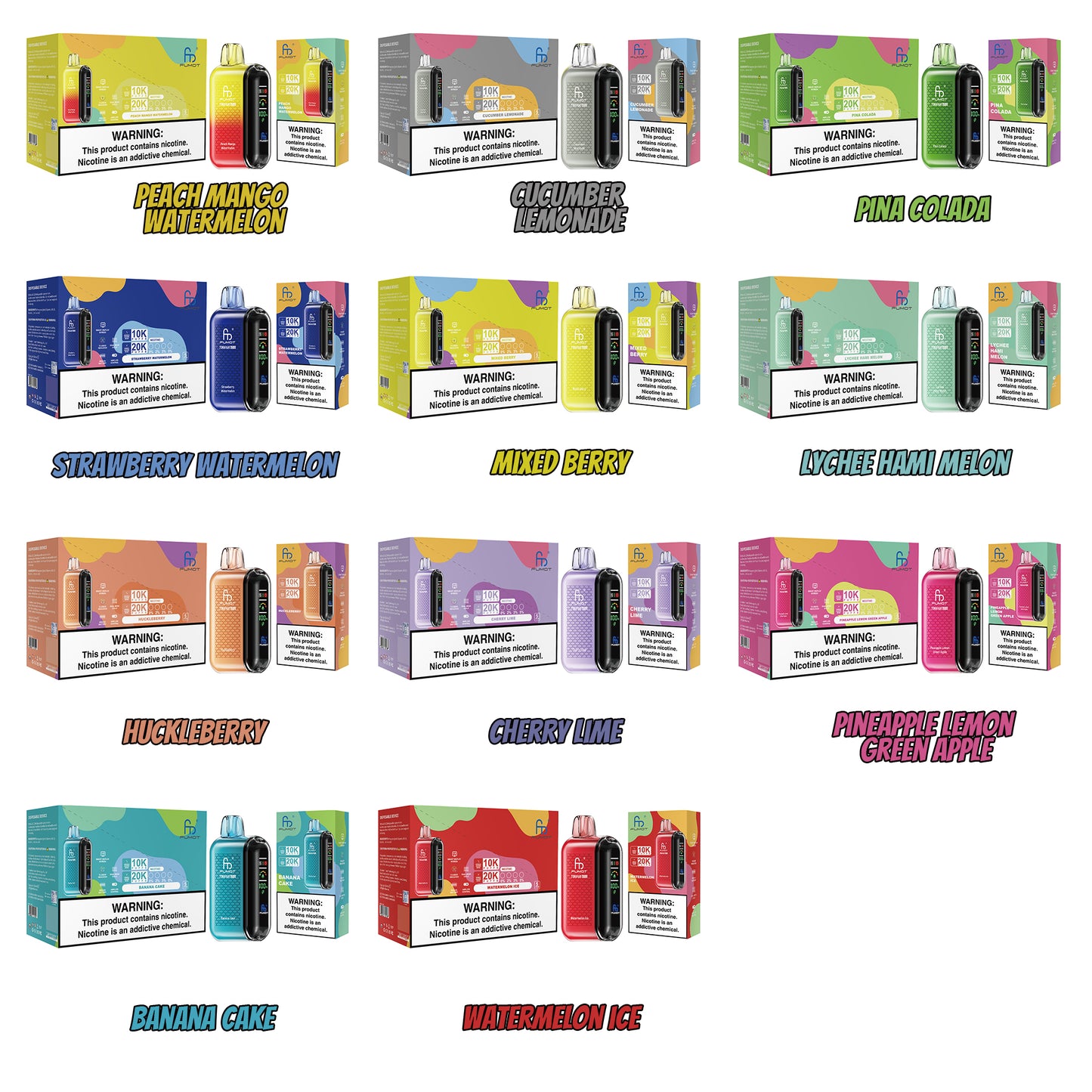 FUMOT Tornado 20K Disposable Vape