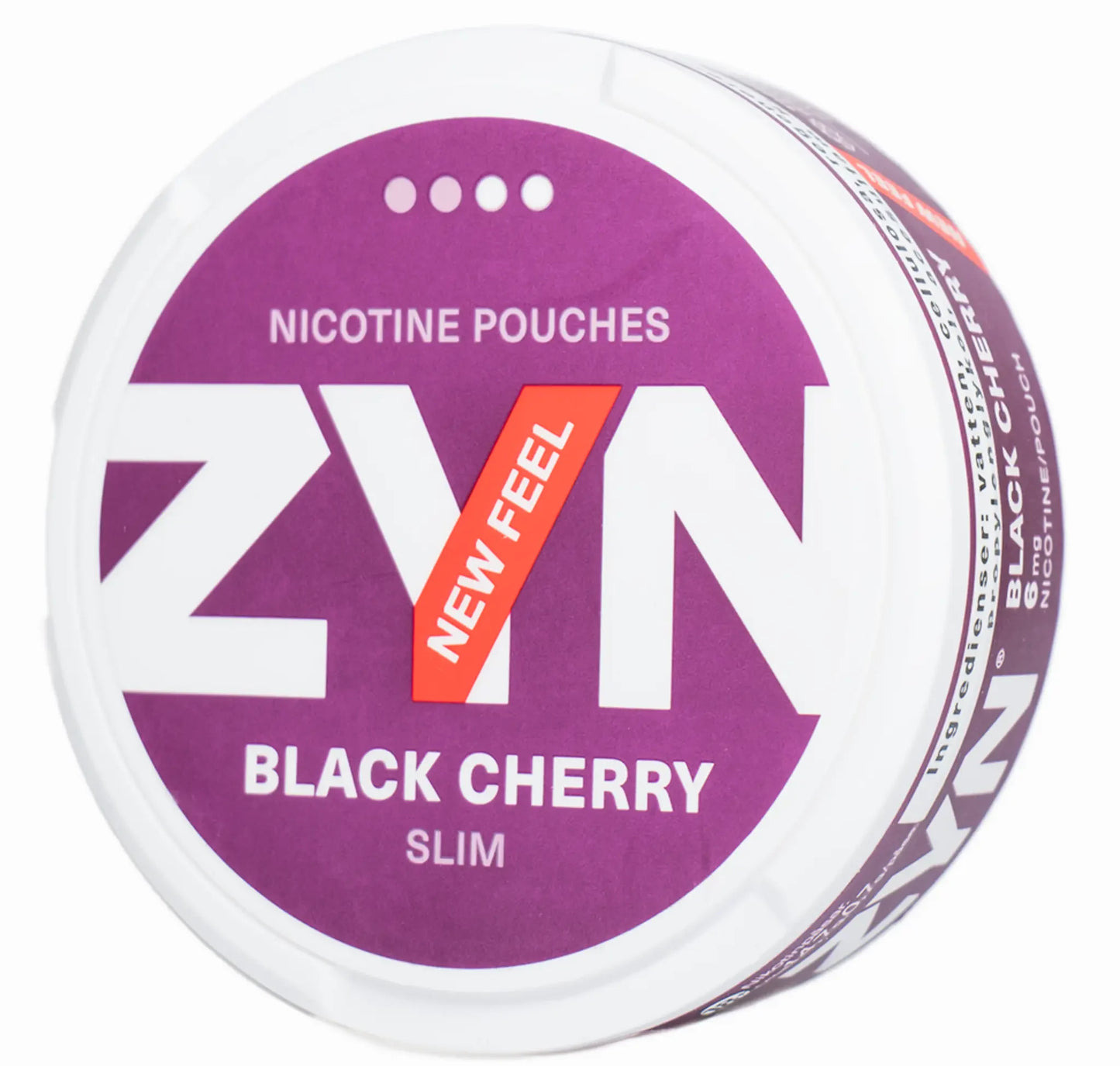ZYN Slim Black Cherry Nicotine Pouches