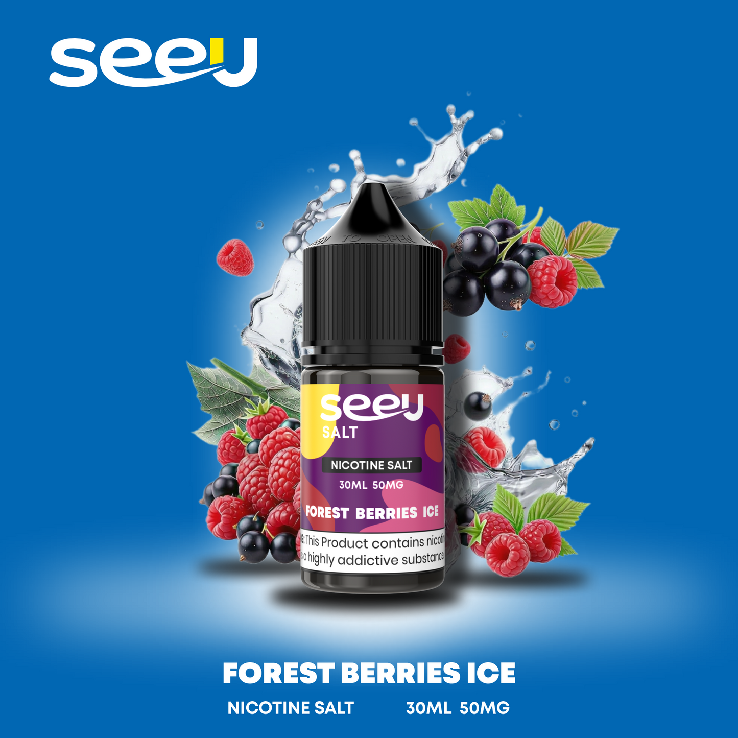 SEEU 30ml Nicotine Salt E-Liquid 50mg