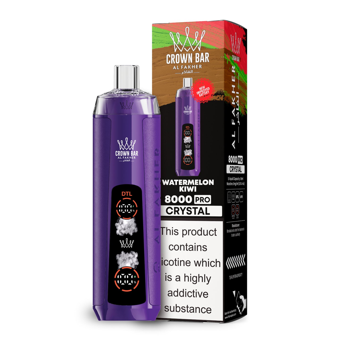 AI FAKHER 8K Crystal Pro Disposable Vape