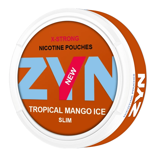 ZYN Slim Tropical Mango Ice Nicotine Pouches