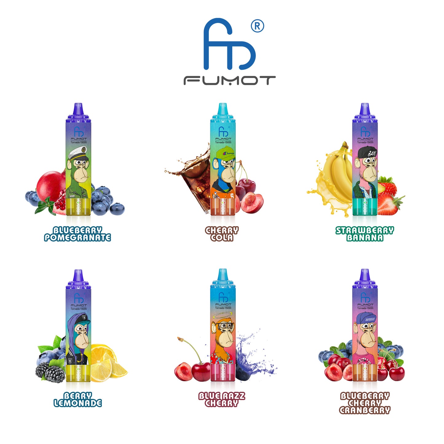 FUMOT Tornado 15K Disposbale Vape