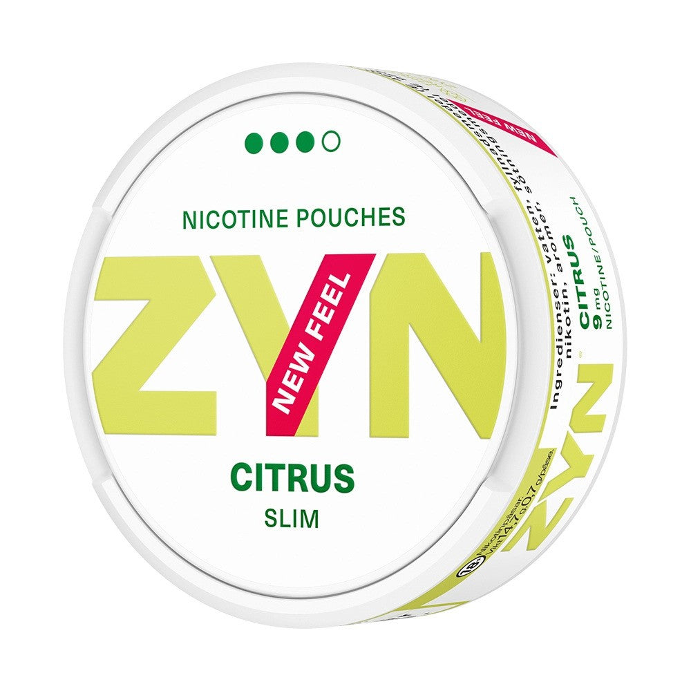 ZYN Slim Citrus Nicotine Pouches