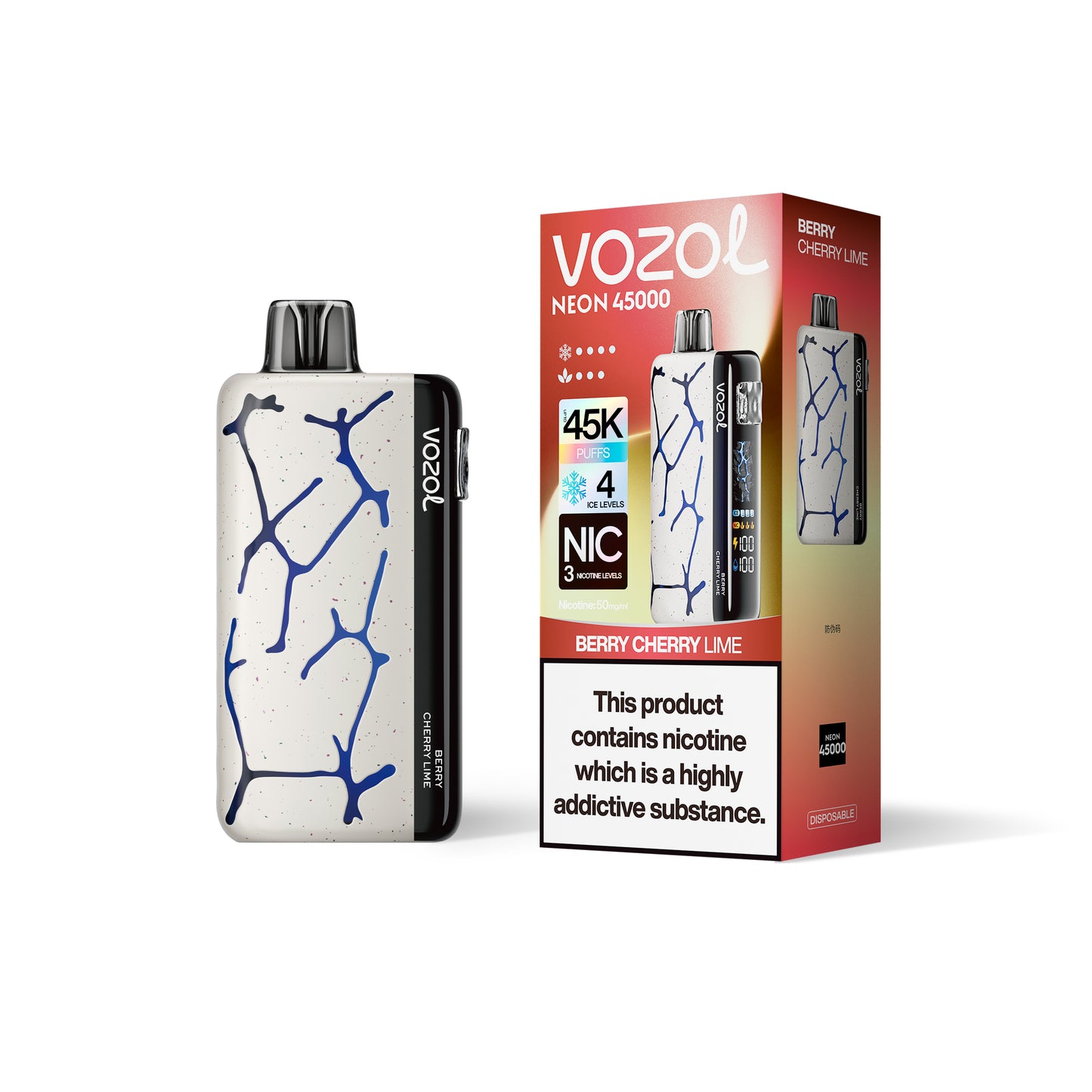 VOZOL Neon  45000 Puffs Disposable vape