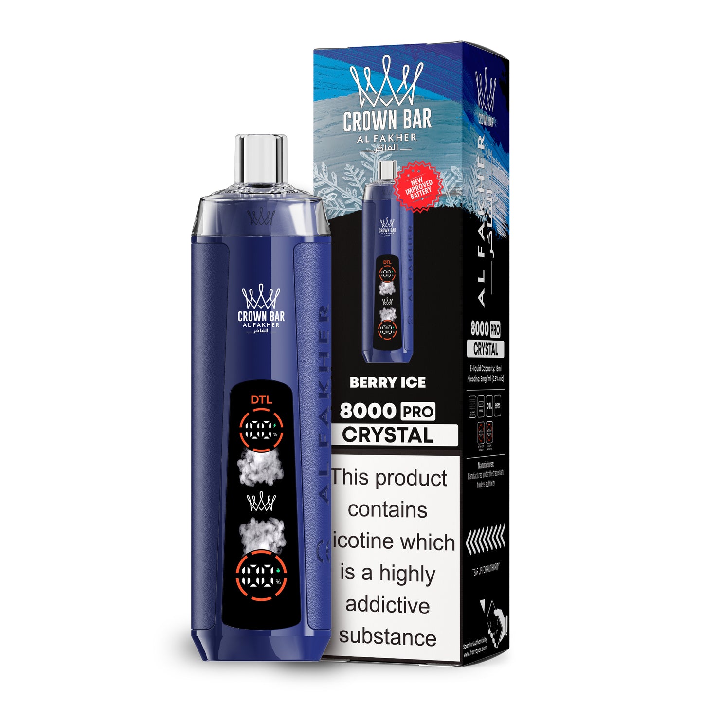 AI FAKHER 8K Crystal Pro Disposable Vape