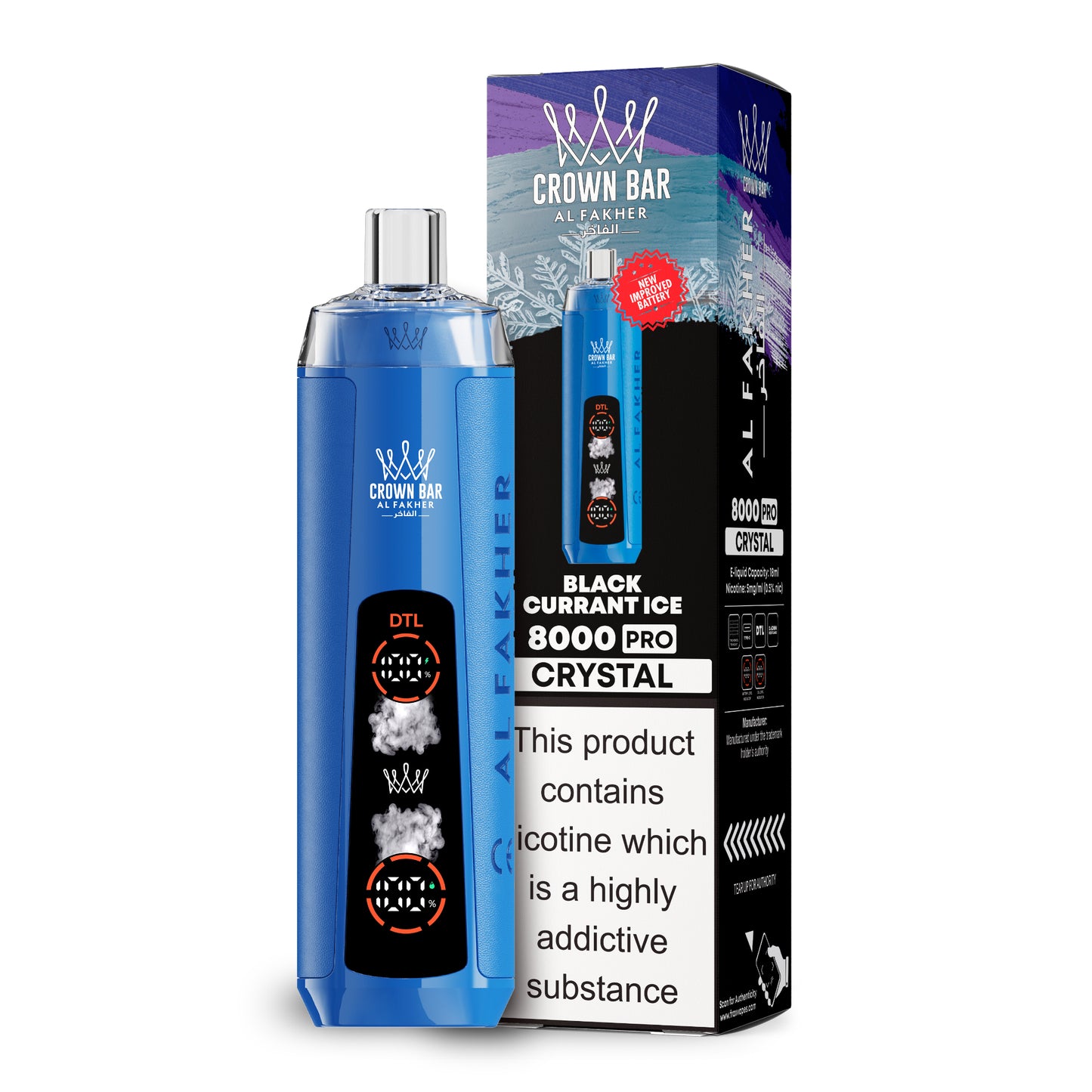 AI FAKHER 8K Crystal Pro Disposable Vape