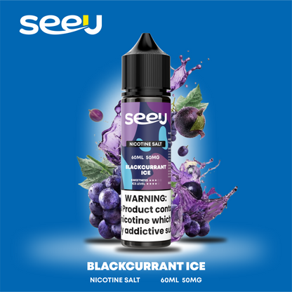 SEEU 60ml Nicotine Salt E-Liquid 50mg