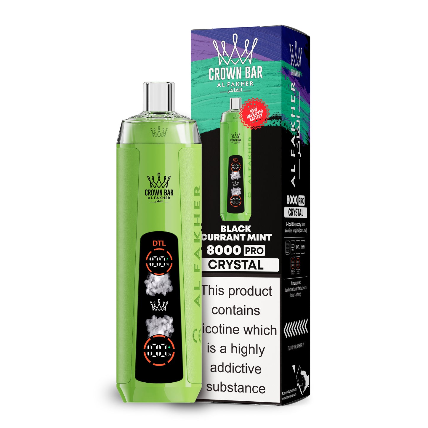 AI FAKHER 8K Crystal Pro Disposable Vape