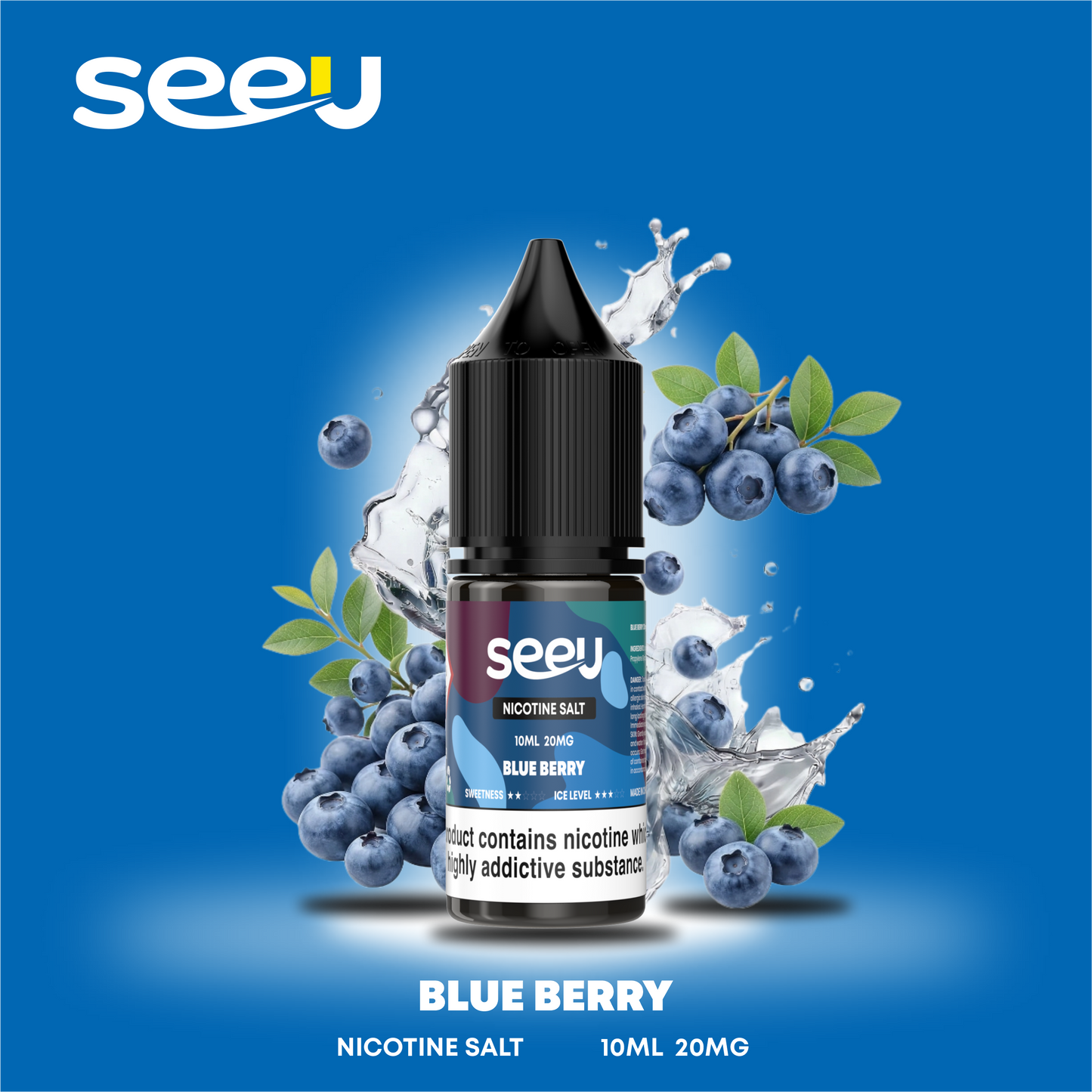 SEEU 10ml Nicotine Salt E-Liquid 20mg