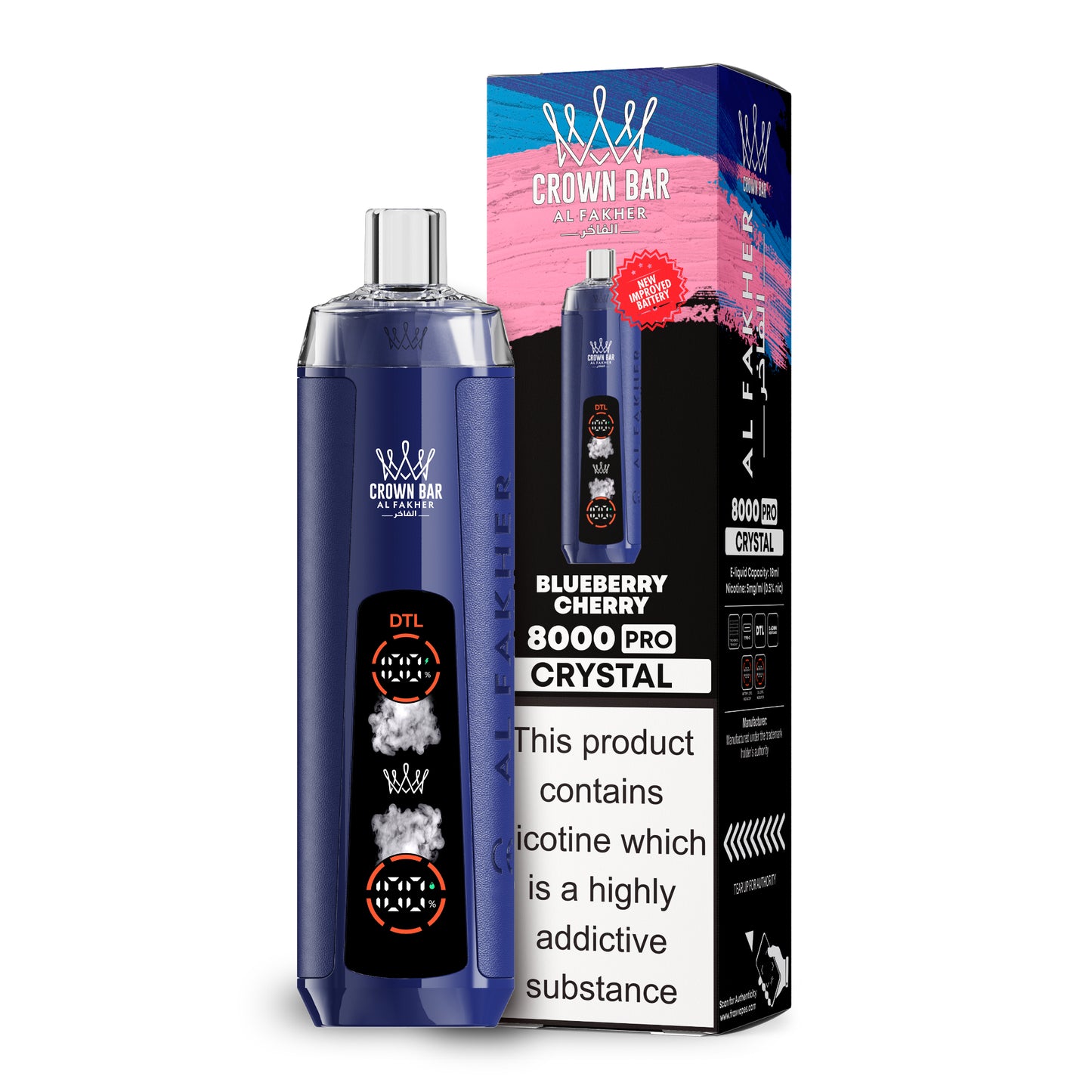 AI FAKHER 8K Crystal Pro Disposable Vape