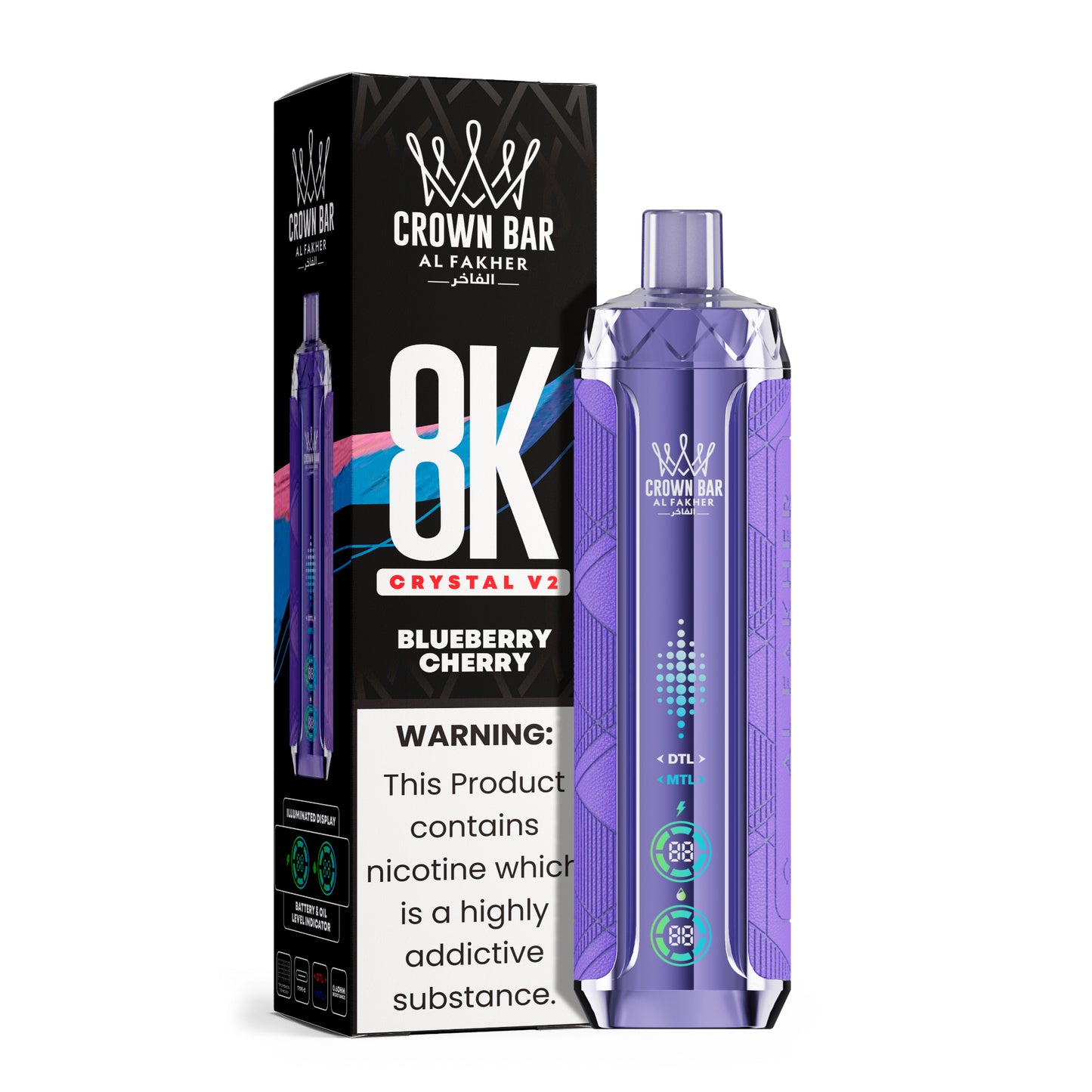 AI FAKHER 8K Crystal  V2 Disposable Vape