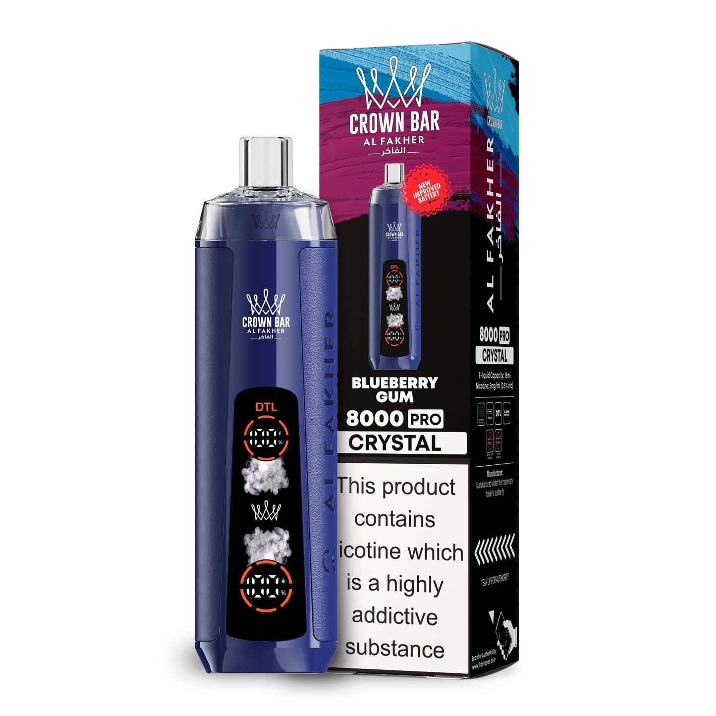 AI FAKHER 8K Crystal Pro Disposable Vape