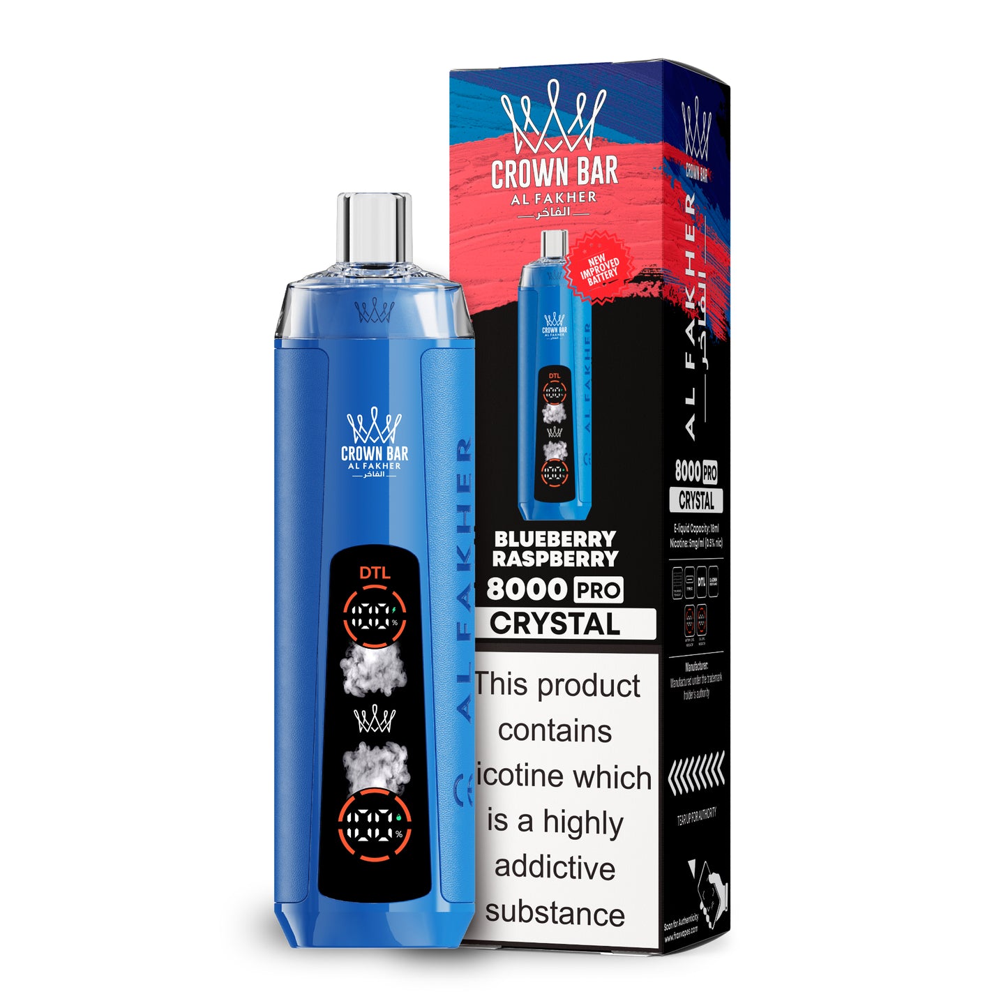 AI FAKHER 8K Crystal Pro Disposable Vape