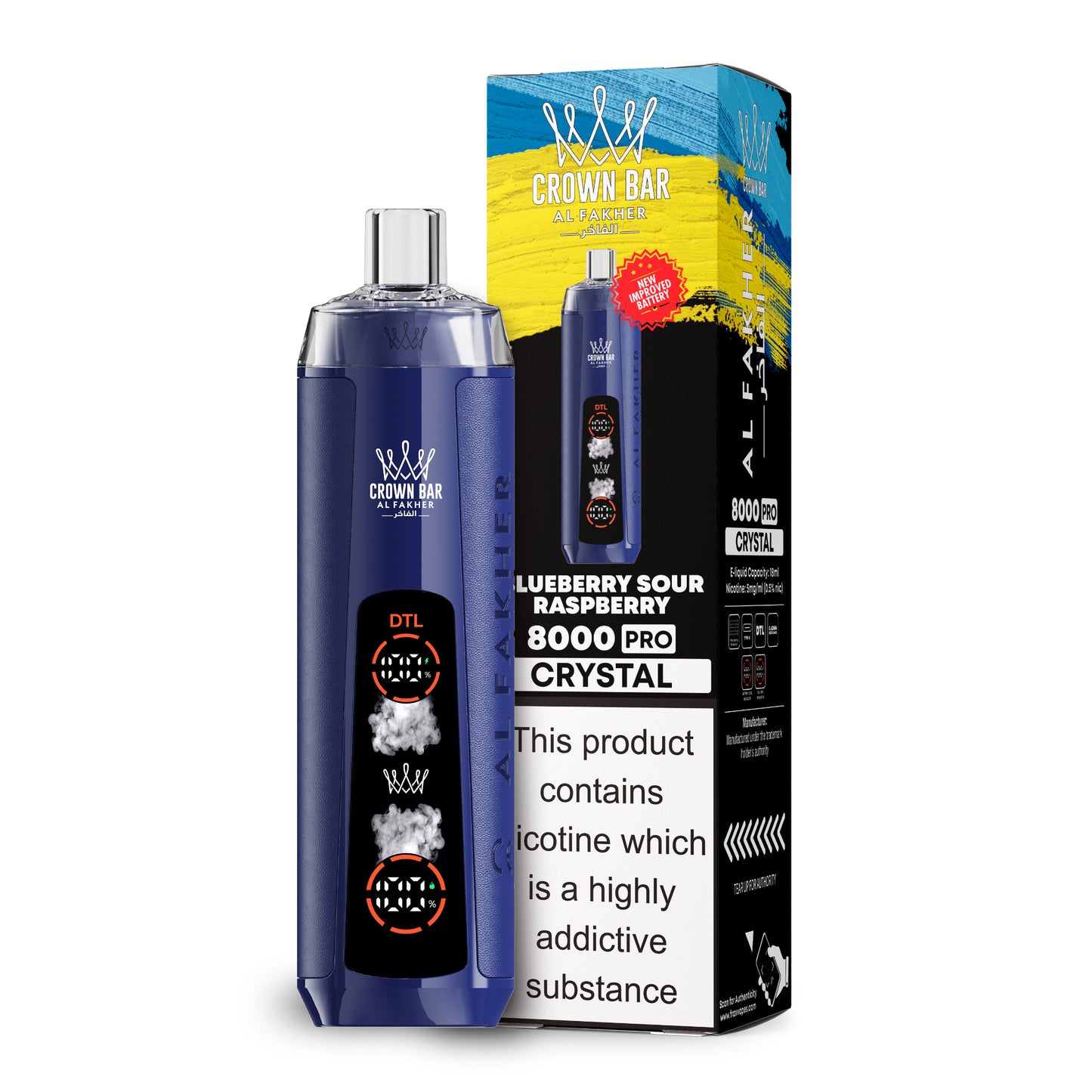 AI FAKHER 8K Crystal Pro Disposable Vape
