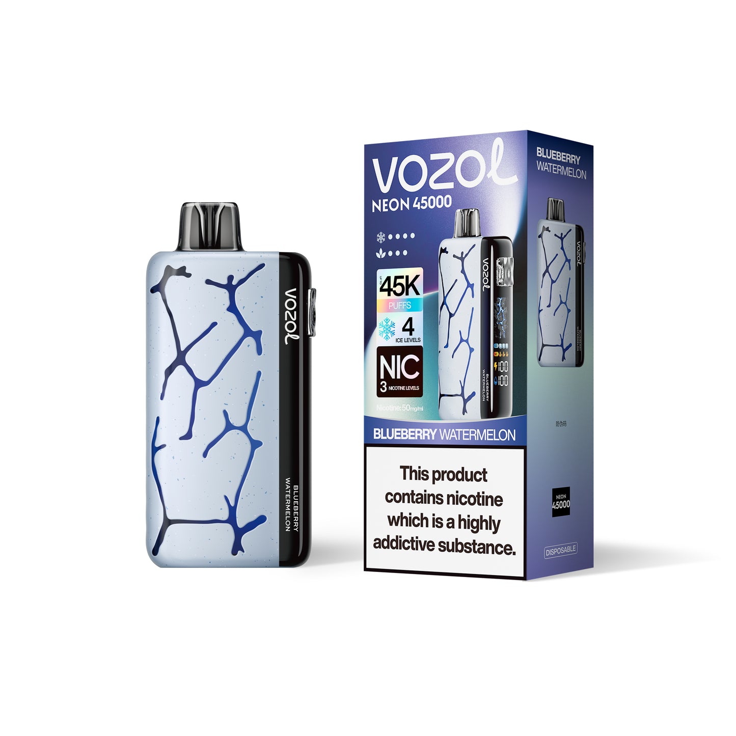 VOZOL Neon  45000 Puffs Disposable vape