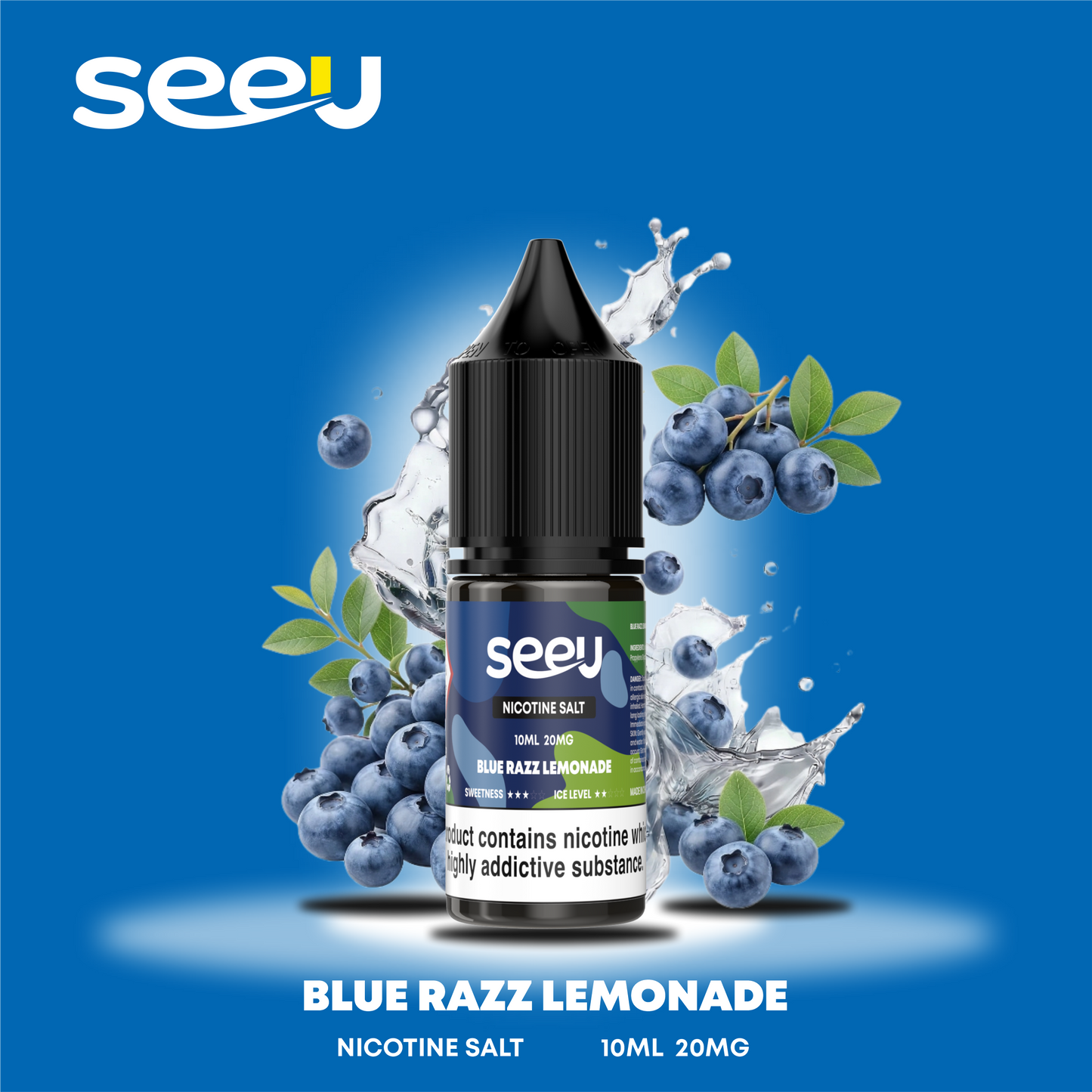 SEEU 10ml Nicotine Salt E-Liquid 20mg