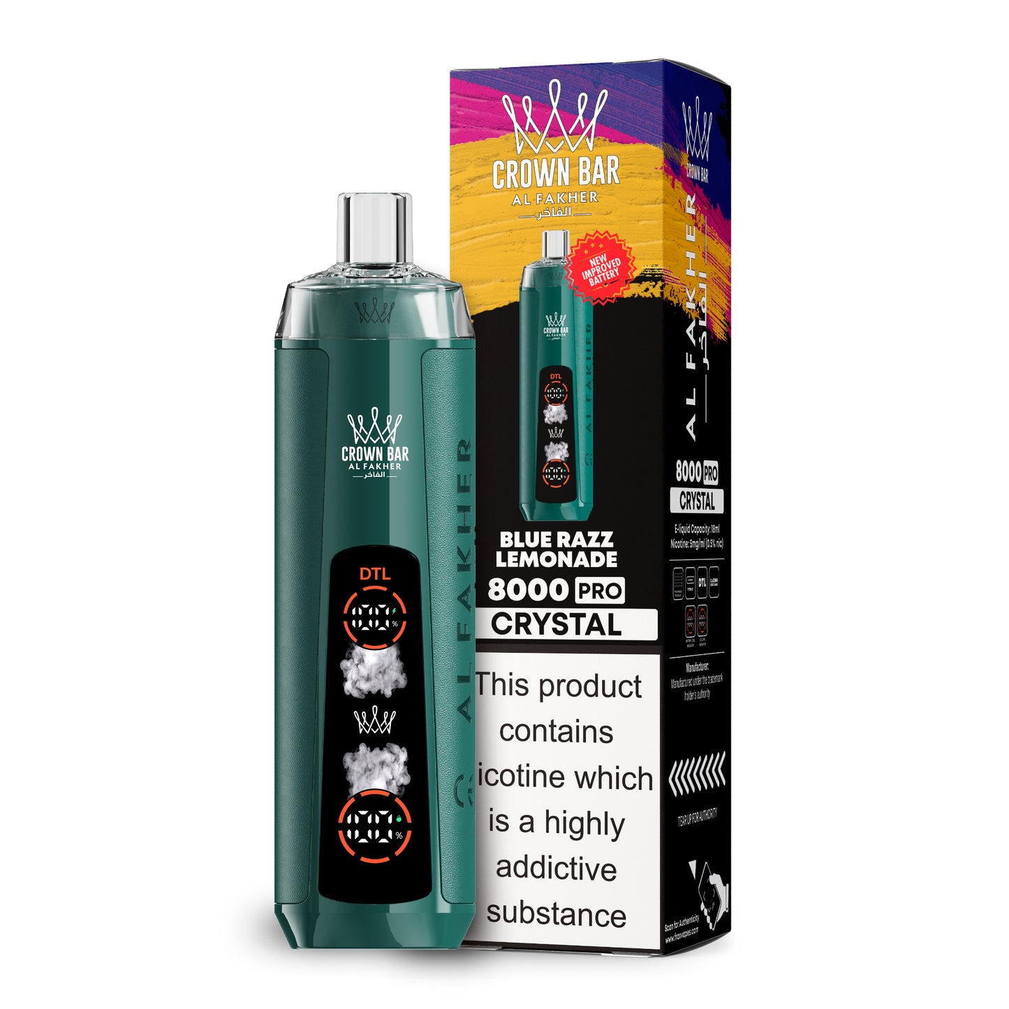 AI FAKHER 8K Crystal Pro Disposable Vape