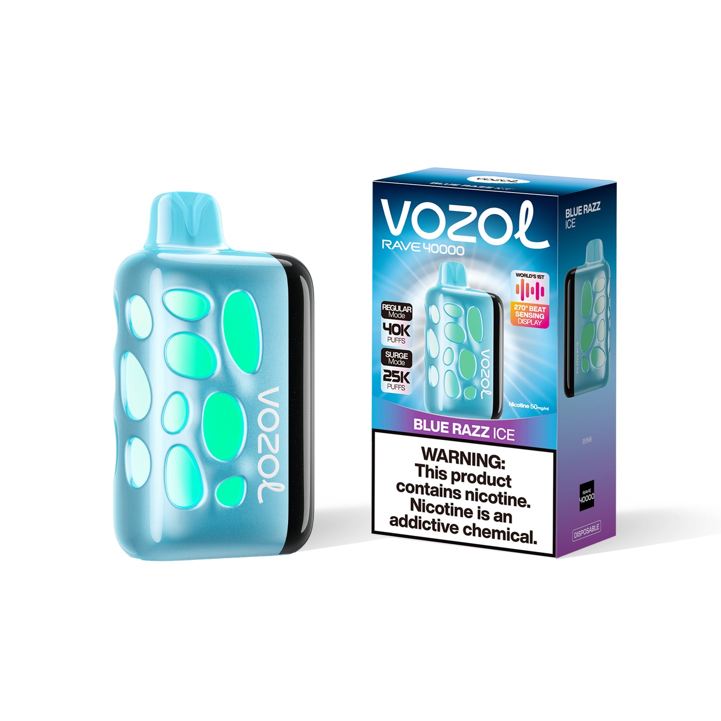 VOZOL Rave 40000 Puffs Disposable Vape