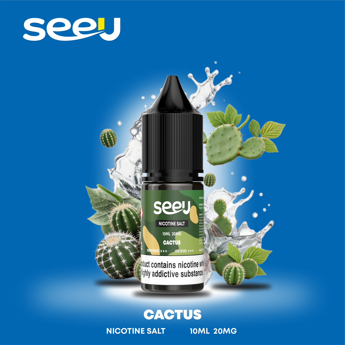 SEEU 10ml Nicotine Salt E-Liquid 20mg