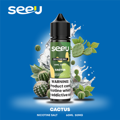 SEEU 60ml Nicotine Salt E-Liquid 50mg