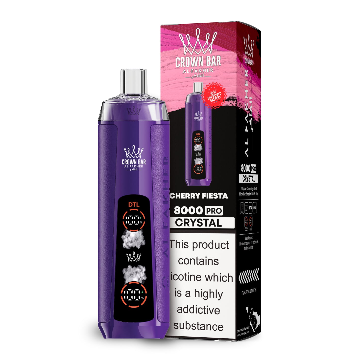 AI FAKHER 8K Crystal Pro Disposable Vape