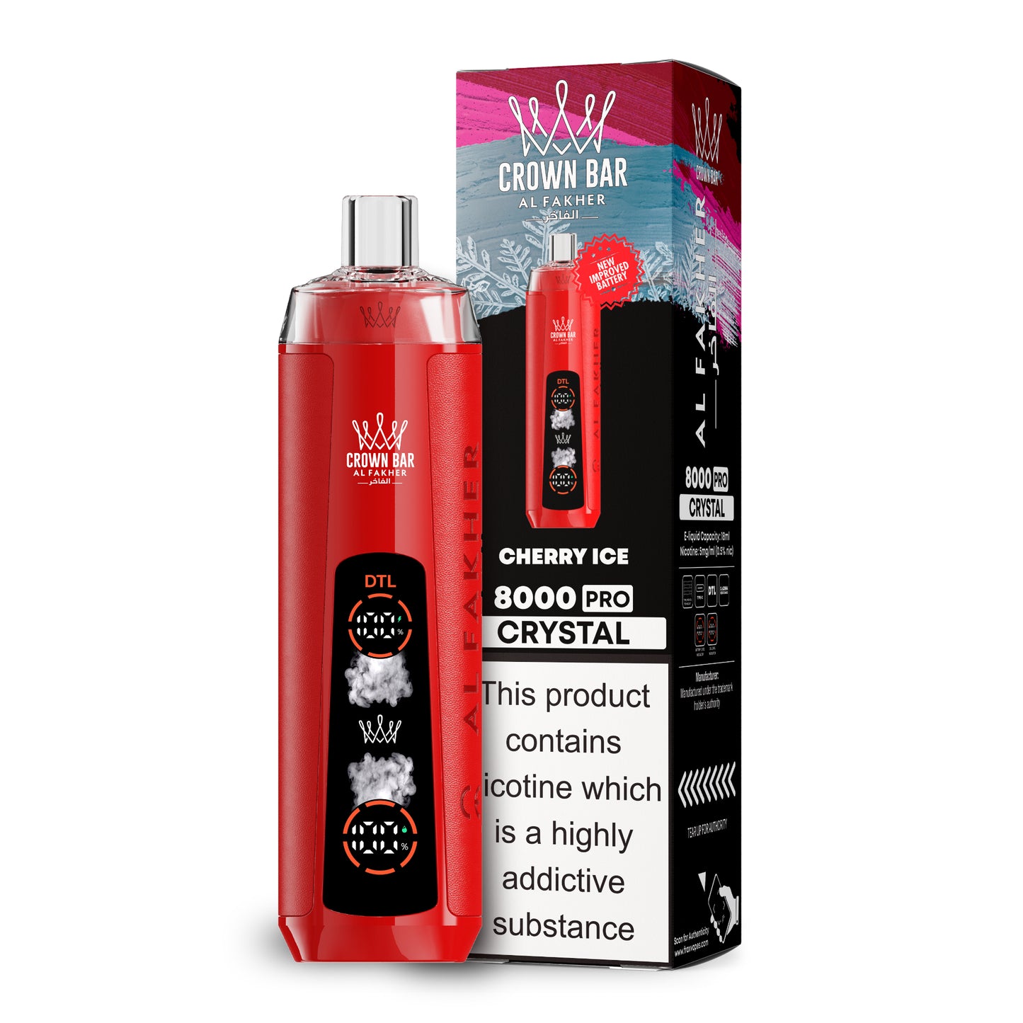 AI FAKHER 8K Crystal Pro Disposable Vape