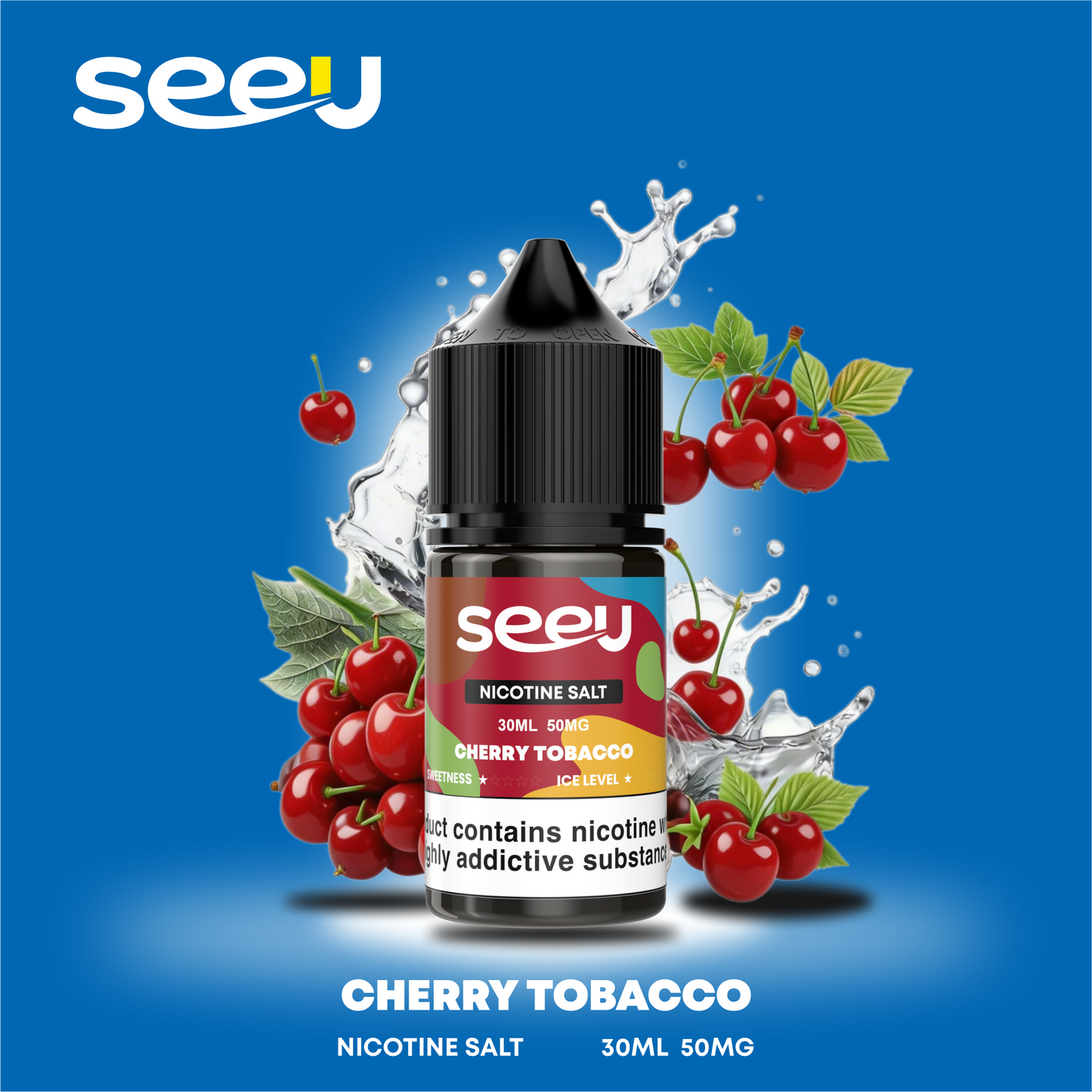 SEEU 30ml Nicotine Salt E-Liquid 50mg