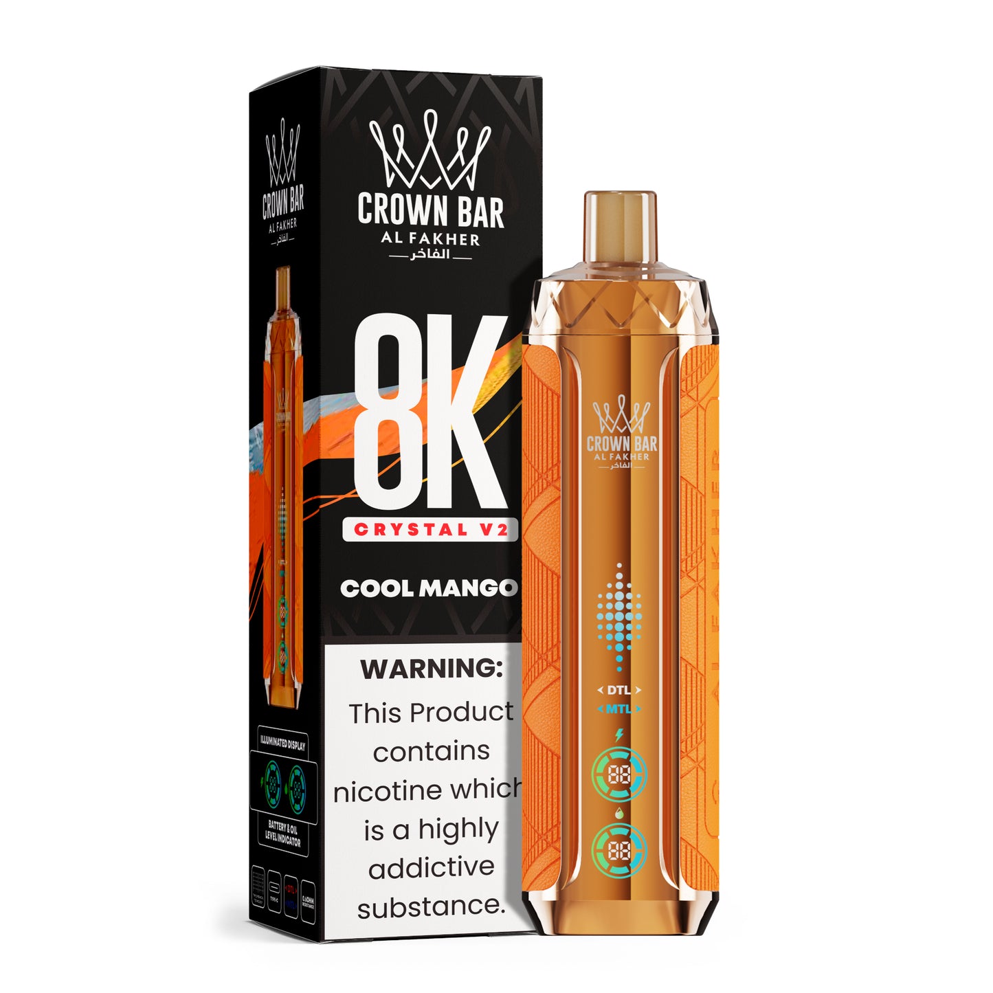 AI FAKHER 8K Crystal  V2 Disposable Vape