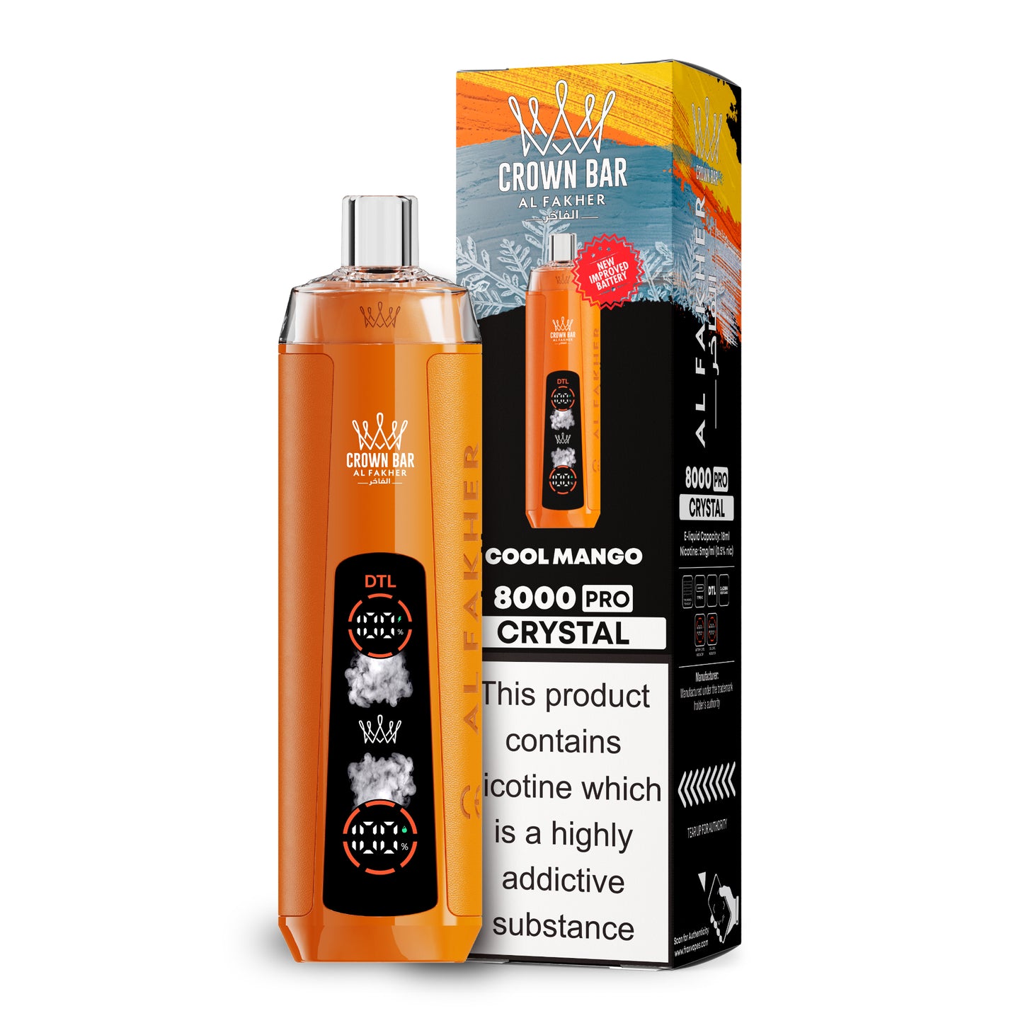 AI FAKHER 8K Crystal Pro Disposable Vape