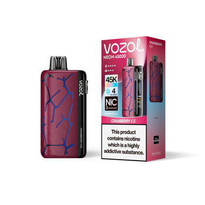 VOZOL Neon  45000 Puffs Disposable vape