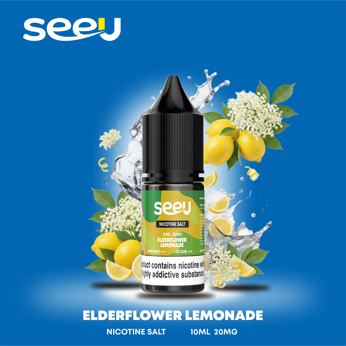 SEEU 10ml Nicotine Salt E-Liquid 20mg