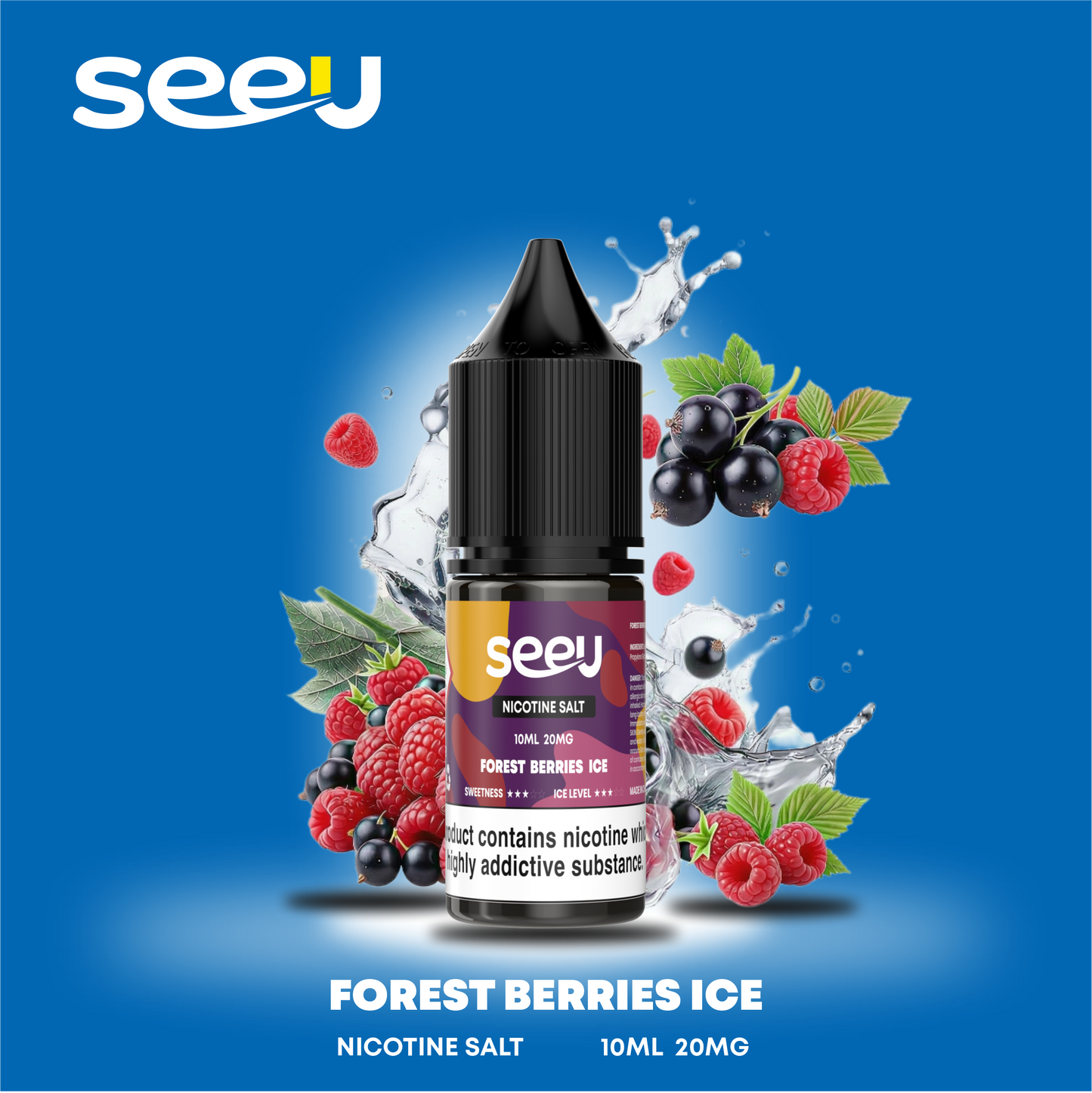 SEEU 10ml Nicotine Salt E-Liquid 20mg