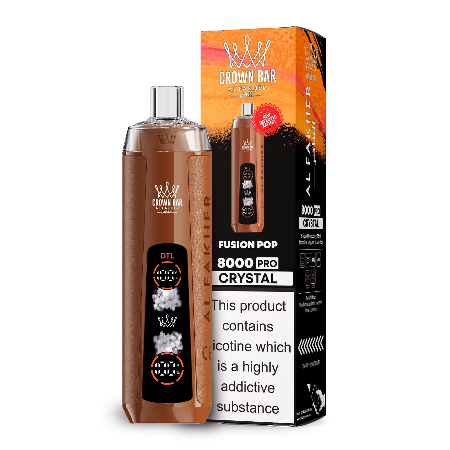 AI FAKHER 8K Crystal Pro Disposable Vape