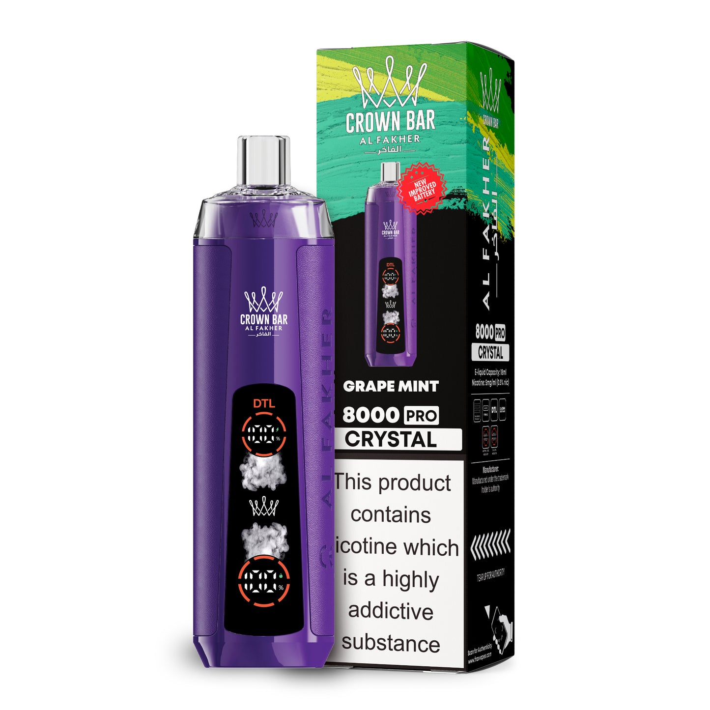 AI FAKHER 8K Crystal Pro Disposable Vape