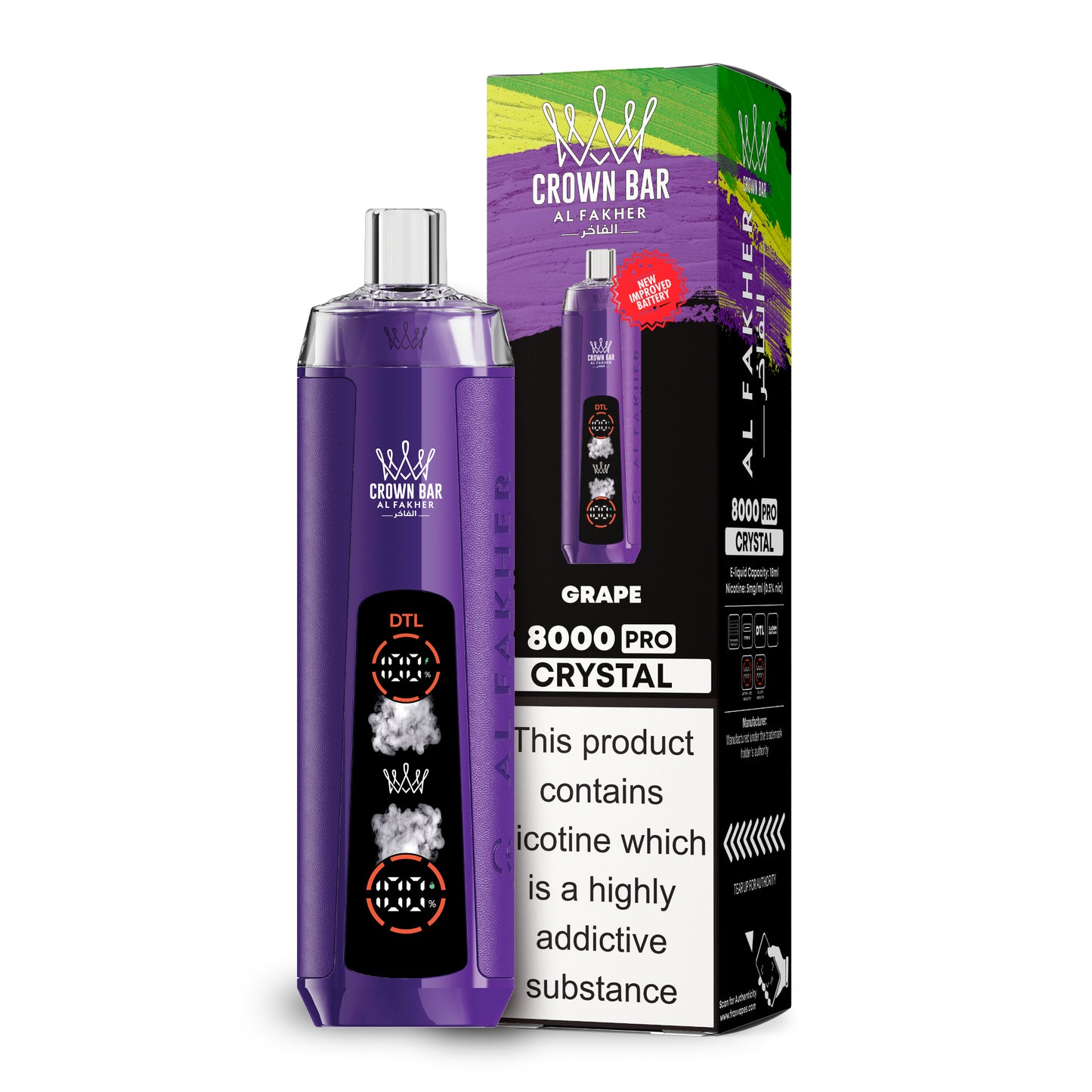 AI FAKHER 8K Crystal Pro Disposable Vape