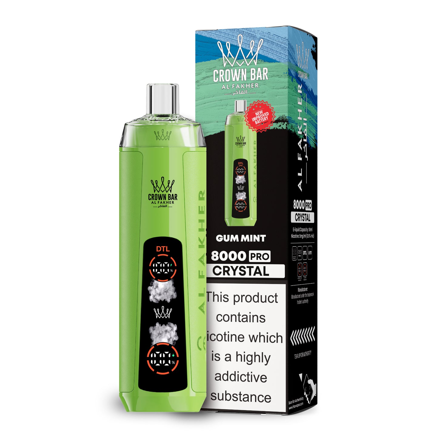 AI FAKHER 8K Crystal Pro Disposable Vape