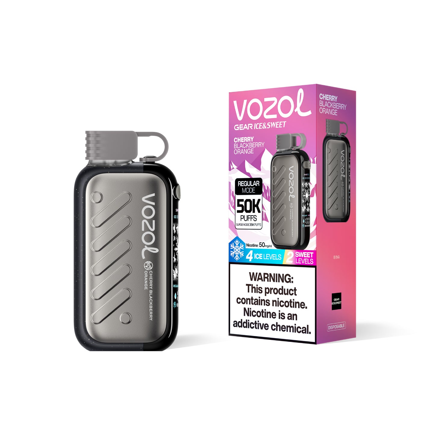 VOZOL Gear Ice & Sweet 50000 Puffs Disposable vape