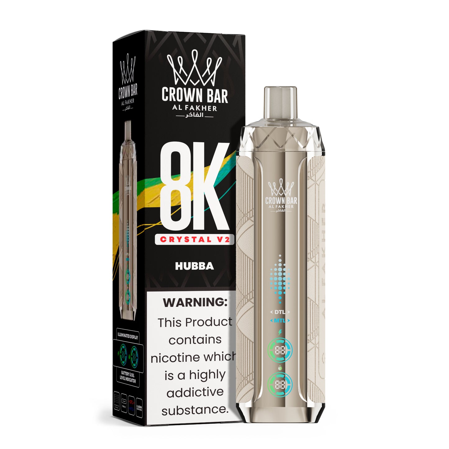 AI FAKHER 8K Crystal  V2 Disposable Vape
