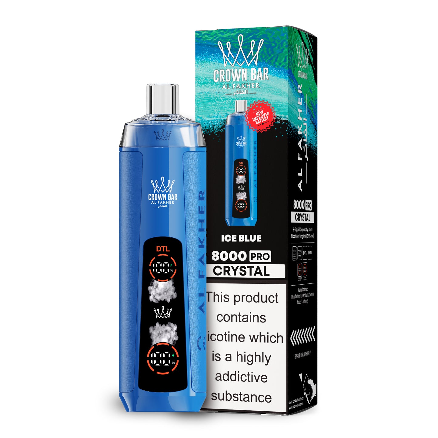 AI FAKHER 8K Crystal Pro Disposable Vape