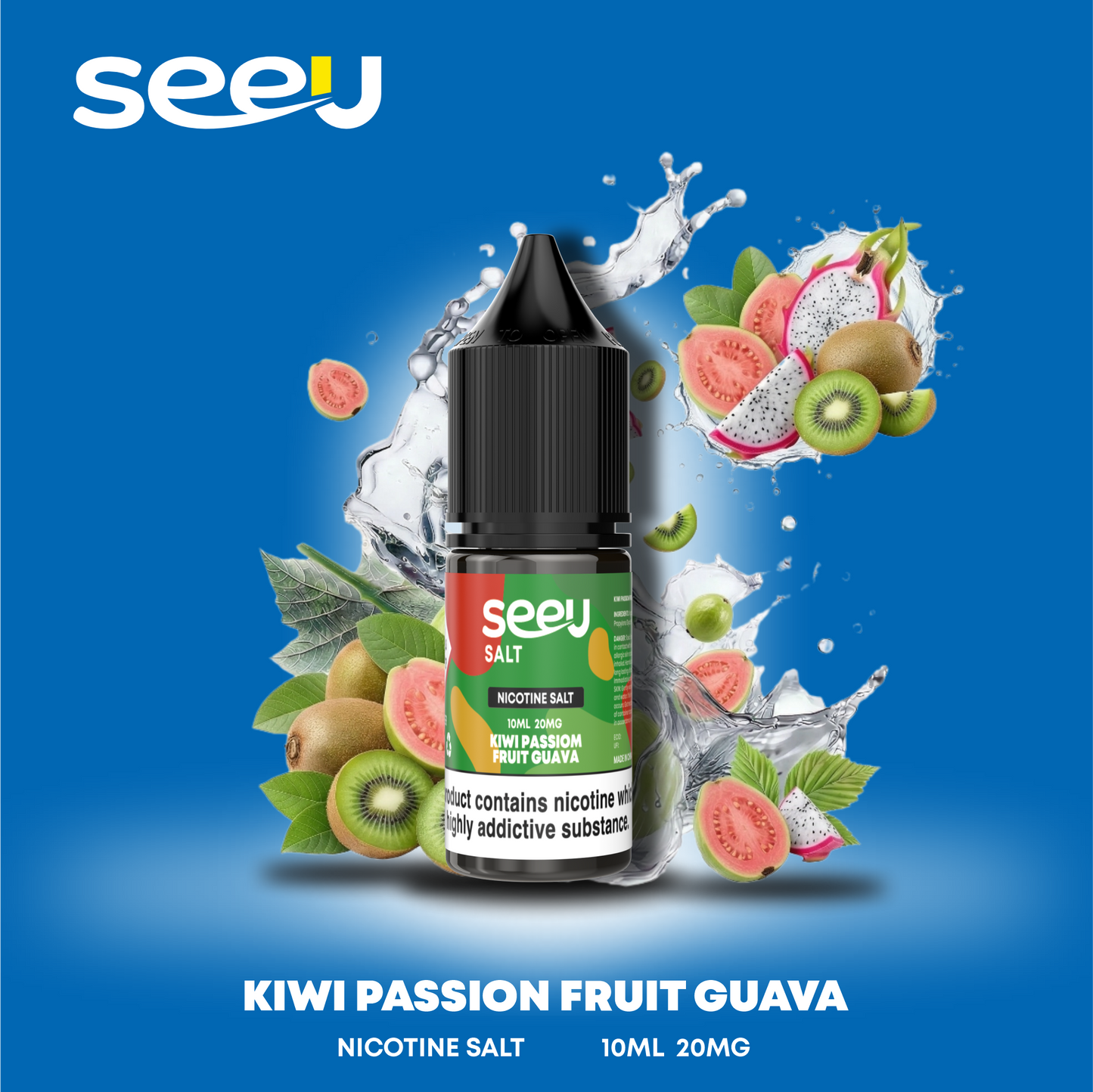 SEEU 10ml Nicotine Salt E-Liquid 20mg