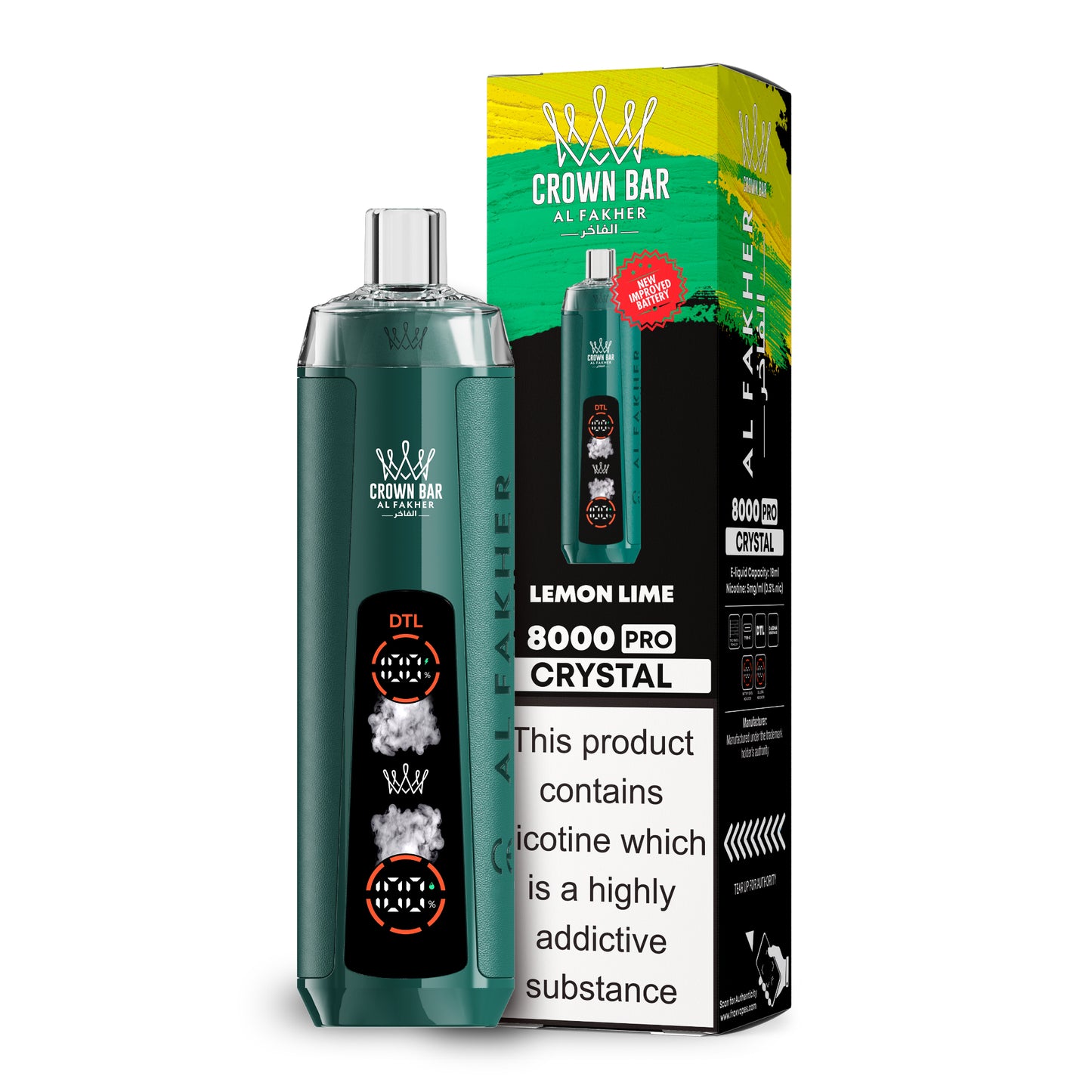 AI FAKHER 8K Crystal Pro Disposable Vape