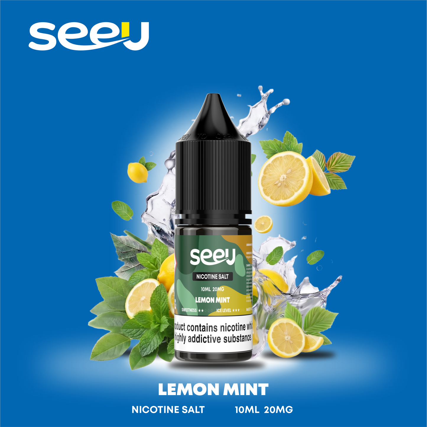 SEEU 10ml Nicotine Salt E-Liquid 20mg