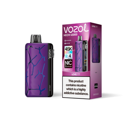 VOZOL Neon  45000 Puffs Disposable vape