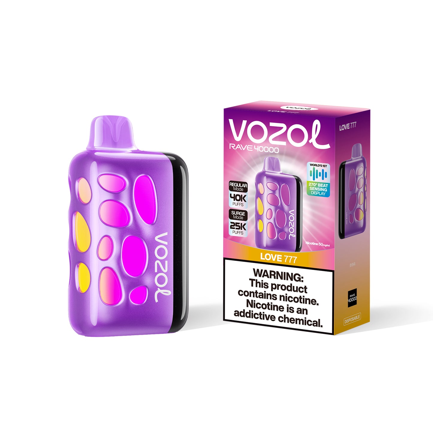 VOZOL Rave 40000 Puffs Disposable Vape