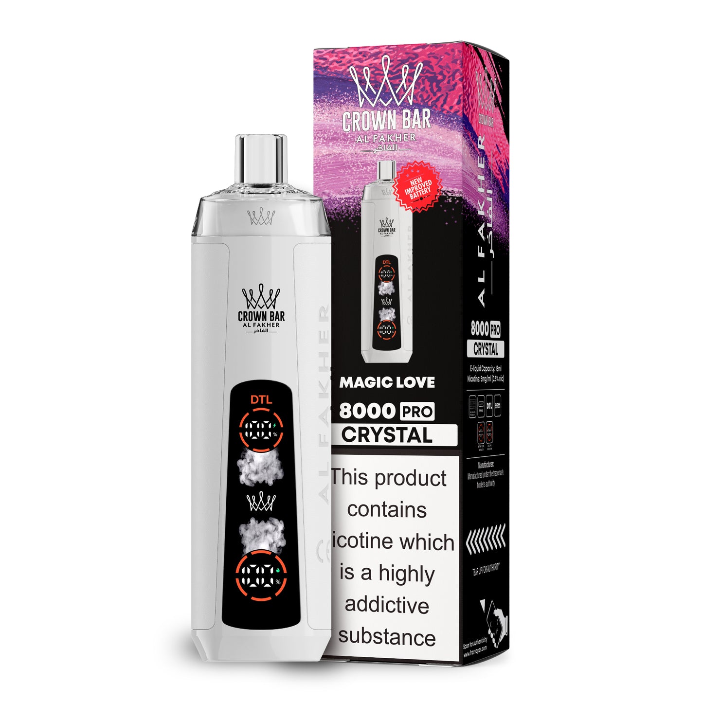 AI FAKHER 8K Crystal Pro Disposable Vape