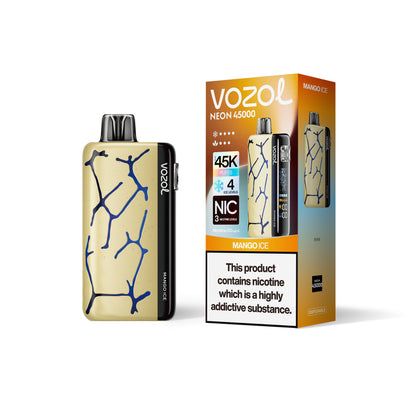 VOZOL Neon  45000 Puffs Disposable vape