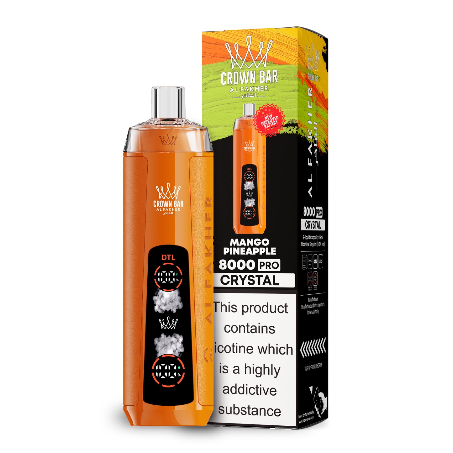 AI FAKHER 8K Crystal Pro Disposable Vape