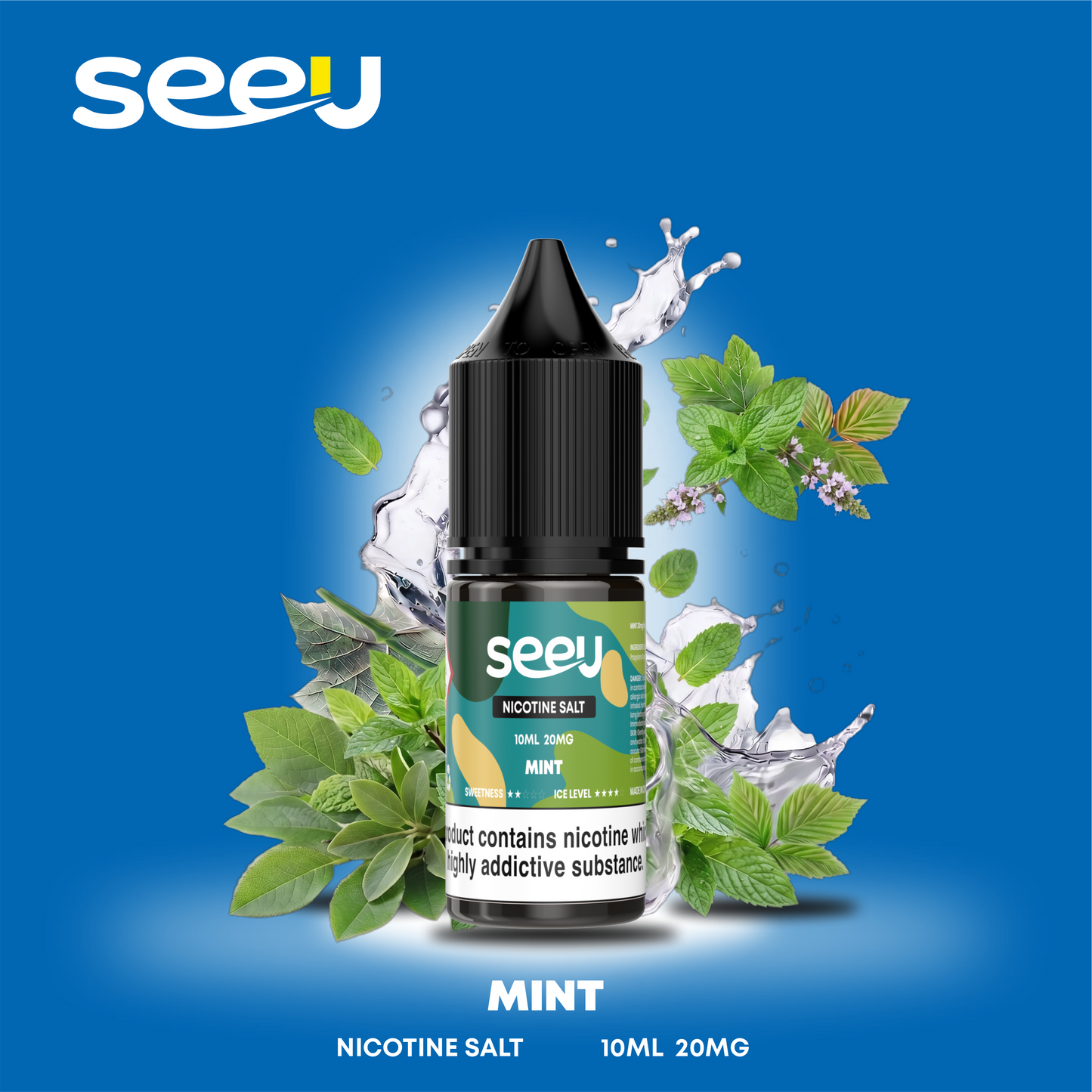 SEEU 10ml Nicotine Salt E-Liquid 20mg