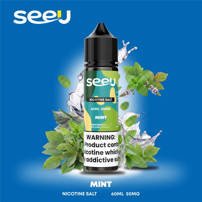 SEEU 60ml Nicotine Salt E-Liquid 50mg