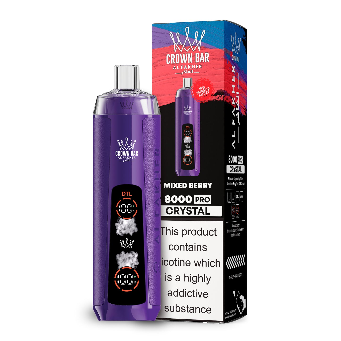 AI FAKHER 8K Crystal Pro Disposable Vape